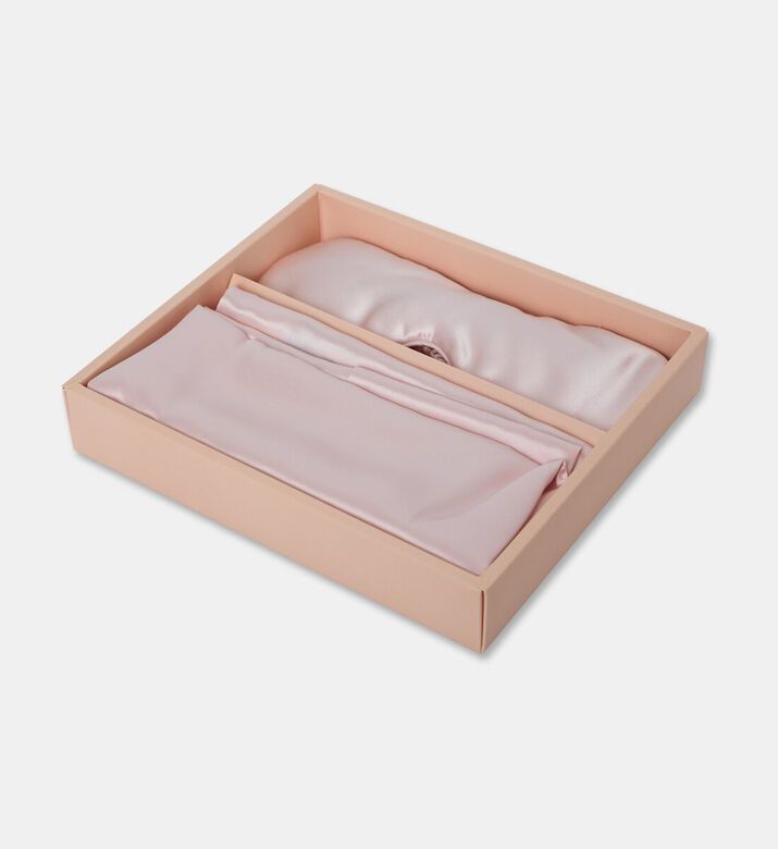 Home Deco and More Mulberry Silk Sleeping Set, Pink, Packshot View