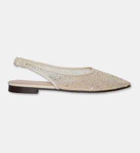 Atana Glitter Mesh Ballerina Slingbacks, Packshot View