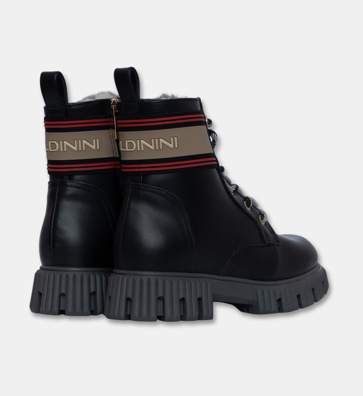 Baldinini Shoes Ankle Boots Fur, Black, Eu-38, Packshot View