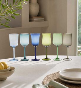 Bitossi Assorted-shaped Gobelets Set Of 6, Model View