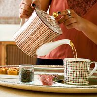 Opera Porcelain Lidded Teapot