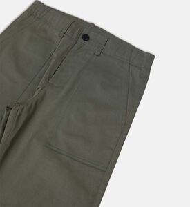 بنطال قطن برقعة لوغو