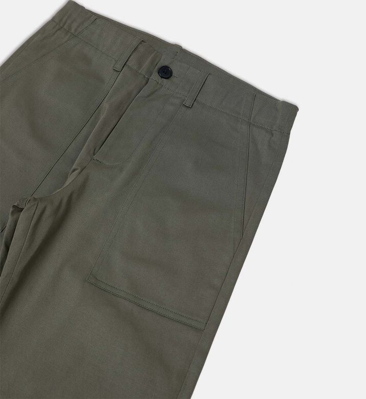 Cotton Logo-badge Trousers