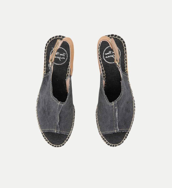 Lugano Cotton Blend Platform High-wedge Espadrille