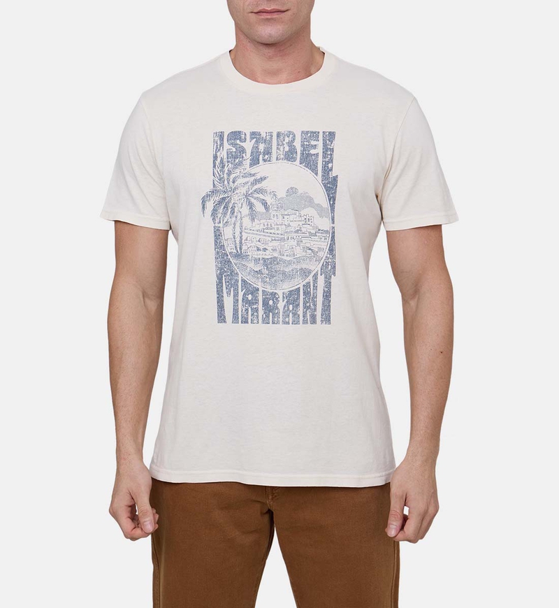 Tropical-inspired Print T-shirt