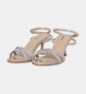 Lola Cruiz Alice Velvet Crystal Strap Sandals, Packshot View