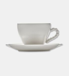 Serax Perle Fine Cup Saucer, Packshot View