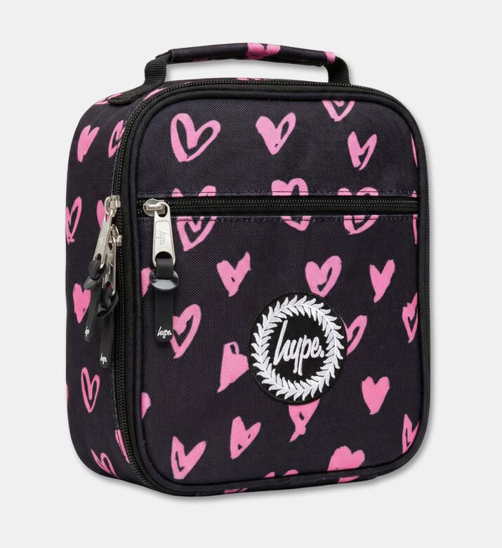 Hype Zip Closure Front Pocket Lunch Bag, Packshot View