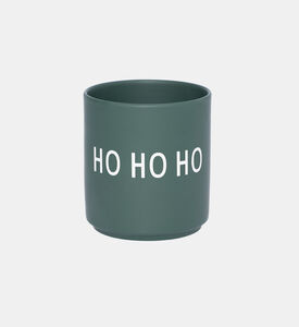 كوب عيد الميلاد هوهو هوهو محفور بورسلين 8 &times; 8.5 سم