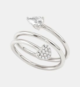 Heart-shaped Spiral Ring Heart-shaped Spiral Ring
