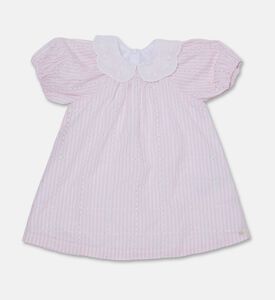 Tartine et Chocolat Striped Puff Sleeves Dress, Packshot View