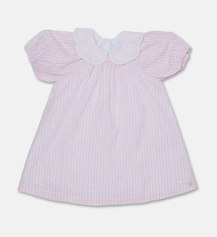 Tartine et Chocolat Striped Puff Sleeves Dress, Packshot View