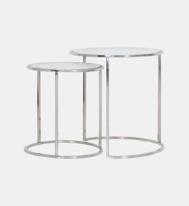 طقم طاولات دوارتي نيستنغ قطعتين