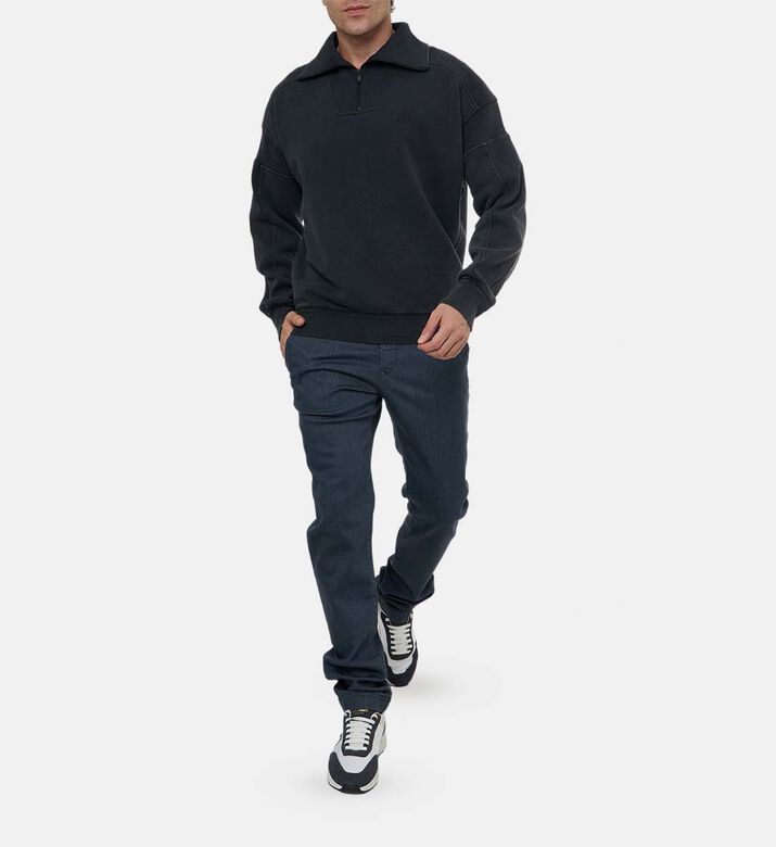 High-neck Long-sleeve Sweater