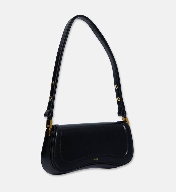 JW PEI Vegan Leather Shoulder Bag, Black, Packshot View