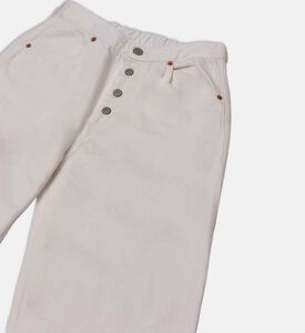 بنطال واسع بأزرار أمامية