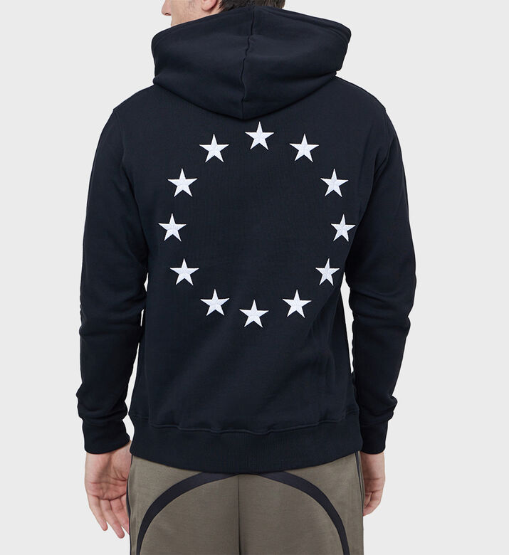 Klein Europa Cotton Hooded Sweatshirt
