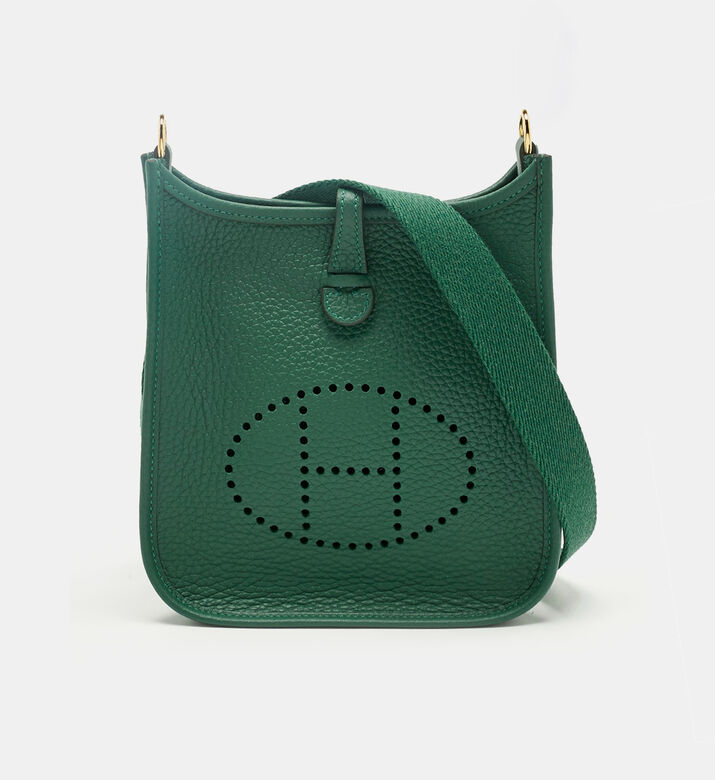 Hermes Preowned Hermes Vert Moyen Evelyne Tpm Bag, Packshot View
