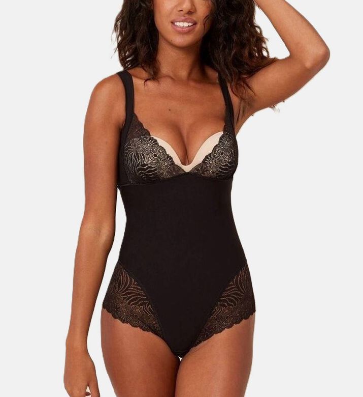 حمالة صدر غير رسمية بأشرطة عريضة بياقة في