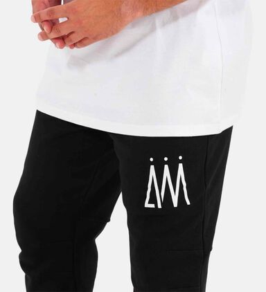 Unisex Logo Motif Relaxed-fit Sweatpants