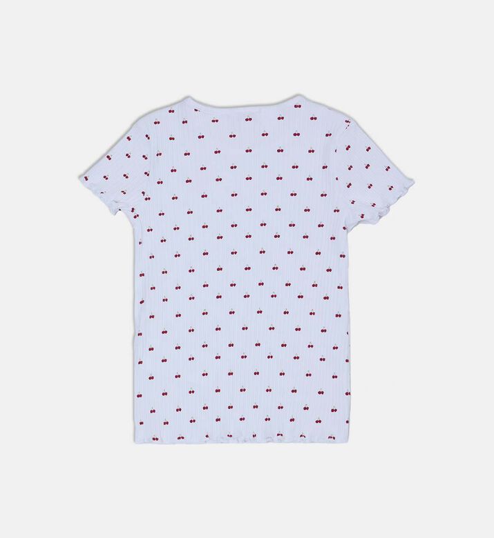 تيشيرت بطبعة كرز على كامله تيشيرت بطبعة كرز على كامله