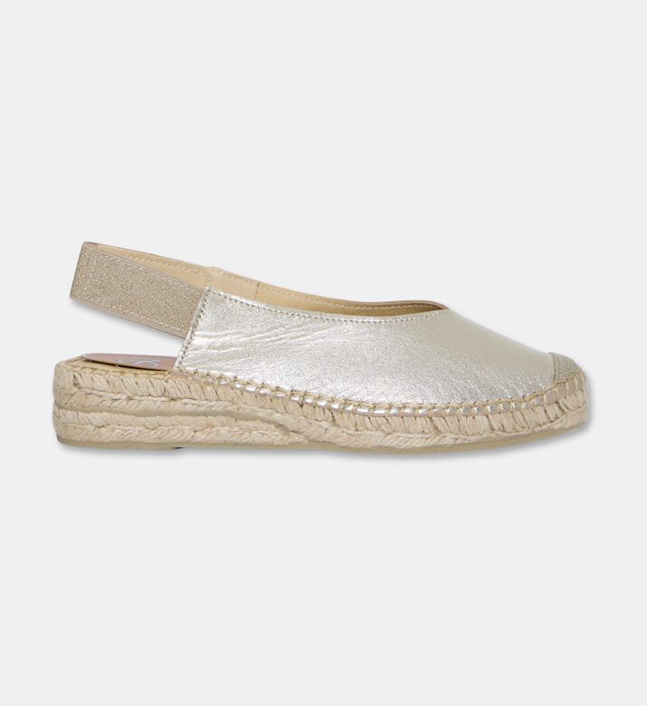 Salvi Shoes Slingback Esp, Gold, Eu-35, Packshot View