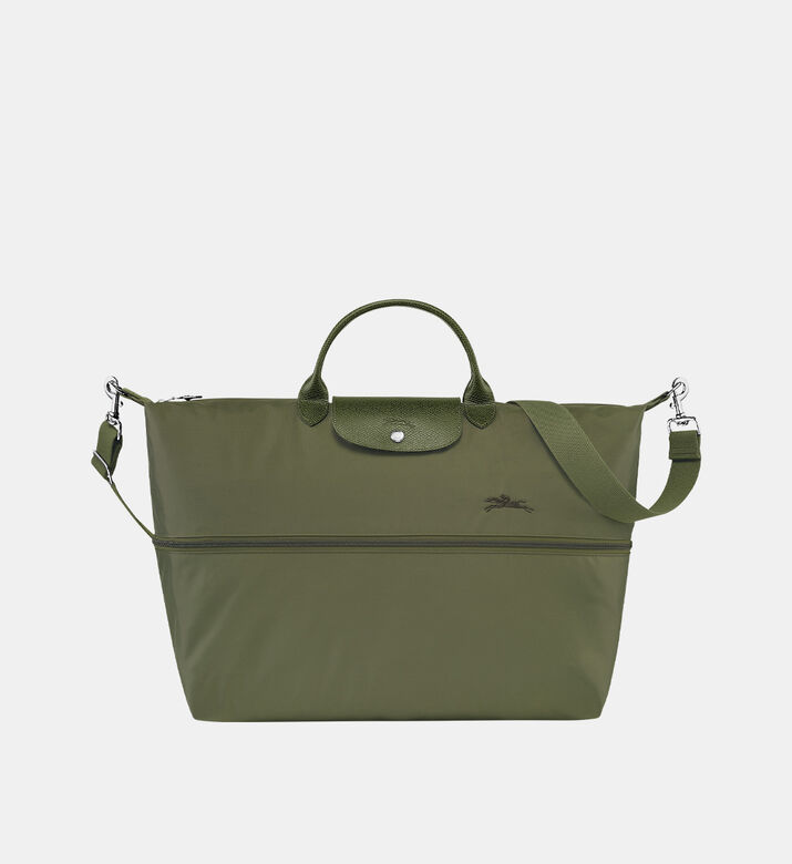Le Pliage Green Travel Bag Expandable