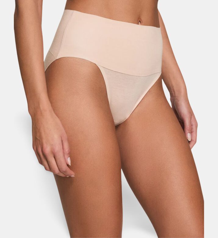 Spanx Brief, Nude, S, Model View
