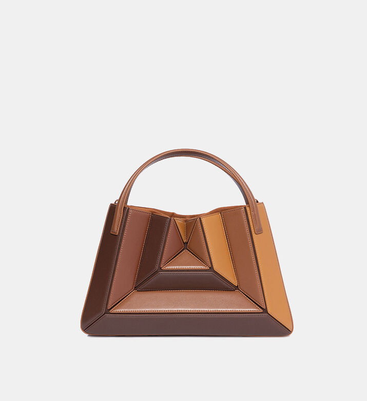 Sera Cow Leather Top-handle Bag