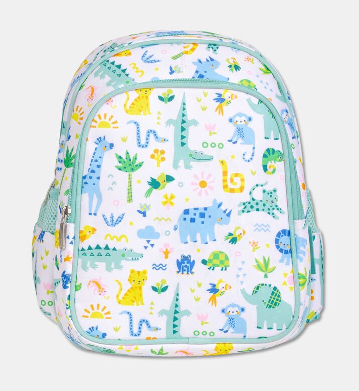 A Little Lovely Company Kids Backpack - Jungle, Packshot View