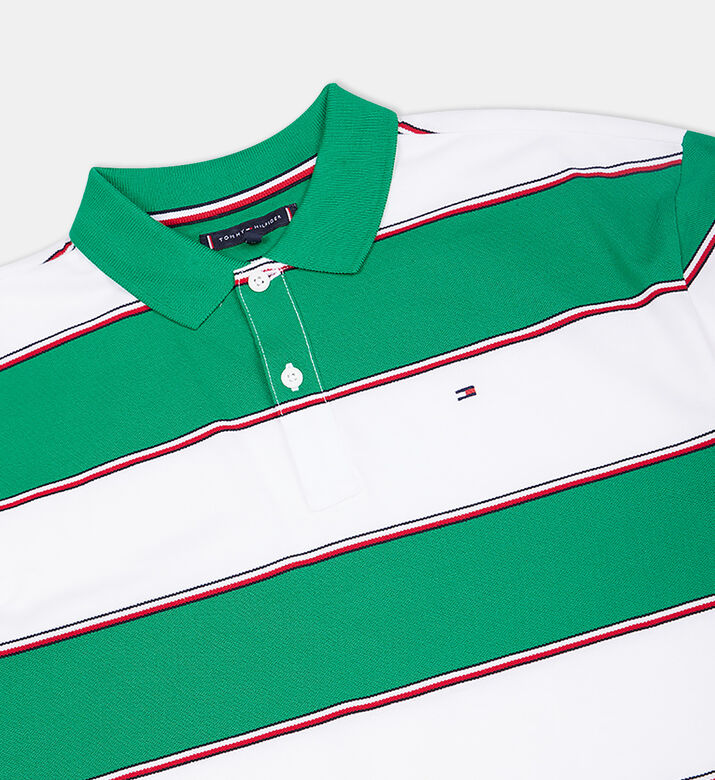 Global Stripe Rugby Polo Shirt