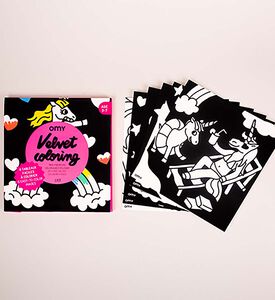 مجموعة تلوين ليلي مخملية