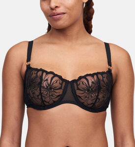 Fleurs Half-cup Balconnet Bra