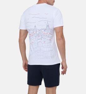 Noon Embroidered Script T-shirt