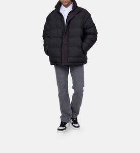 High-neck Long-sleeve Puffer Jacket