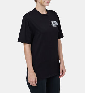 تيشيرت قطن بأكمام قصيرة