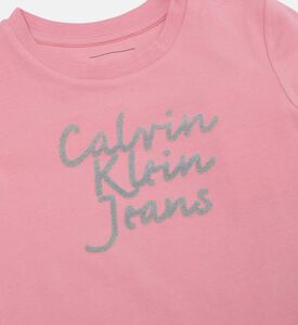 Short-sleeve Straight Hem T-shirt