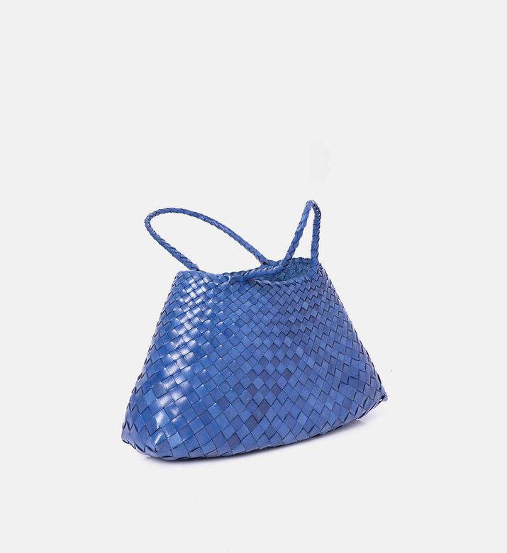 Dragon Diffusion Santa Croce Big Leather Bag, Navy, Packshot View