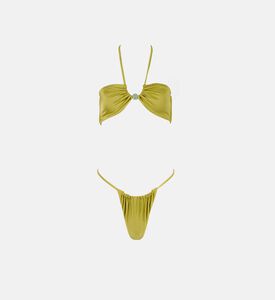 High-cut Side Tie Swimwear