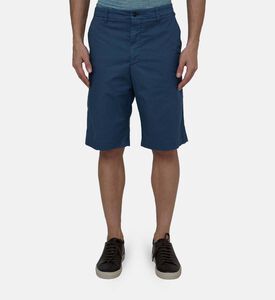 شورت بقصة عادية بمزيج قطن