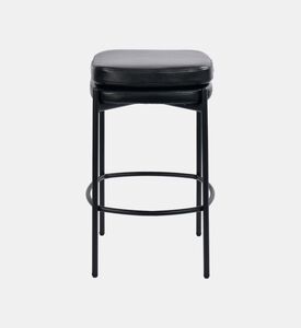 Home Deco and More Griffin Plywood Bar Stool, Black, Packshot View Home Deco and More Griffin Plywood Bar Stool, Black, Packshot View