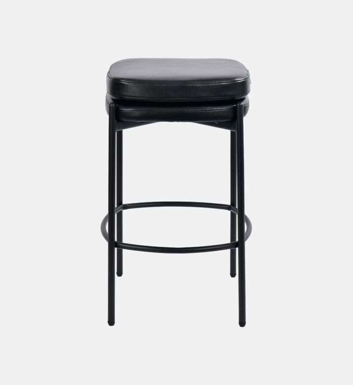 Home Deco and More Griffin Plywood Bar Stool, Black, Packshot View Home Deco and More Griffin Plywood Bar Stool, Black, Packshot View