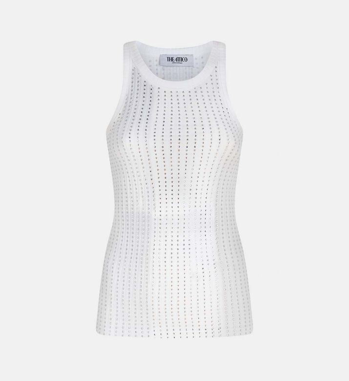 Sequin-embellished Tank Top
