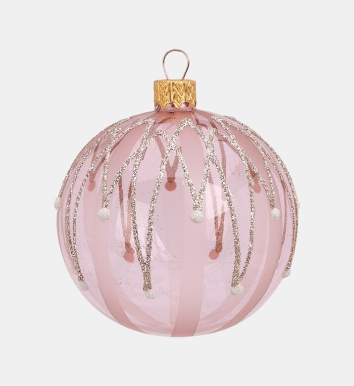 Home Deco and More Xmas Ball, Pink, Packshot View