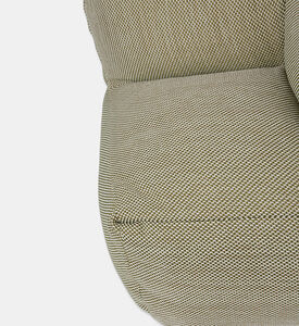 Home Deco and More Nirvana Quick-dry Fabric Corner Chair, Green, Packshot View