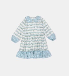 Peter Pan Collar Printed Dress Peter Pan Collar Printed Dress