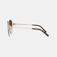 Metal Oversized Frame Sunglasses 58
