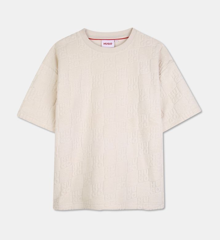 Hugo Logo-embroidery Regular-fit T-shirt, Packshot View