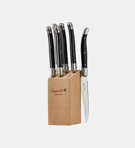 Wooden Box Steak Knives 6-piece Set