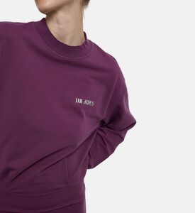 The Attico Embroidered Long-sleeve Mini Dress, Model View